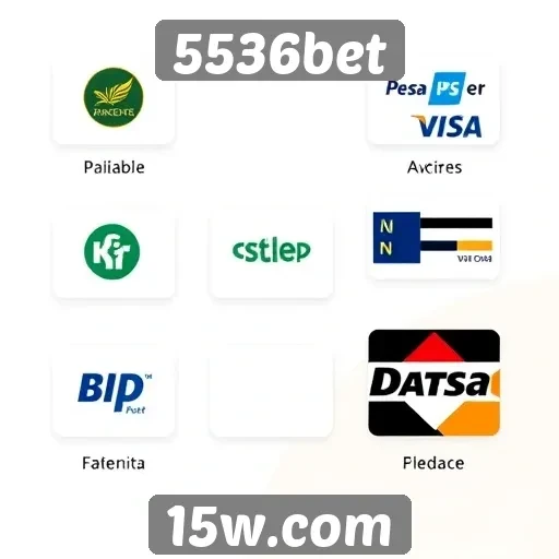 Métodos de pagamento disponíveis no 5536bet